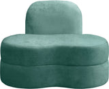 Mitzy Velvet Chair - Elegant Kidney-Shaped Design for Contemporary Spaces, Perfect for Relaxation