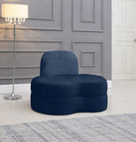 Mitzy Velvet Chair - Elegant Kidney-Shaped Design for Contemporary Spaces, Perfect for Relaxation