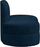 Mitzy Velvet Chair - Elegant Kidney-Shaped Design for Contemporary Spaces, Perfect for Relaxation