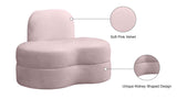 Mitzy Velvet Chair - Elegant Kidney-Shaped Design for Contemporary Spaces, Perfect for Relaxation