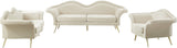 Lips Velvet Chair - Luxurious Boudoir-Inspired Design with Gold Metal Legs for Modern Living Spaces