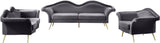 Lips Velvet Chair - Luxurious Boudoir-Inspired Design with Gold Metal Legs for Modern Living Spaces