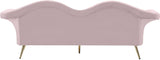 Lips Velvet Sofa - Stunning Contemporary Design with Elegant Gold Legs for Luxurious Living Room Style