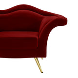 Lips Velvet Sofa - Stunning Contemporary Design with Elegant Gold Legs for Luxurious Living Room Style
