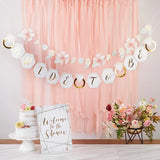 Geometric Floral Bridal Shower Party Decor Kit