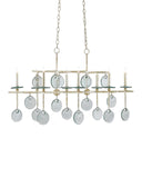 Sethos Silver Rectangular Chandelier