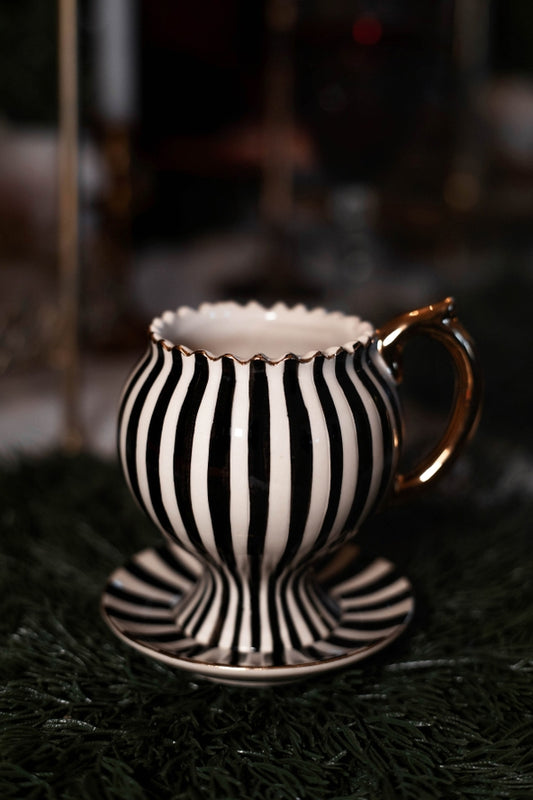 Grim & Ghostly 12oz Teacup & Saucer Set