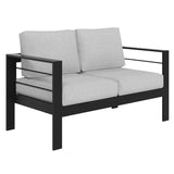 Outdoor Loveseat Aluminum Patio Furniture Sofa