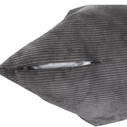 Pillow 14 x 22 Pana Charcoal - Down Alternative Insert