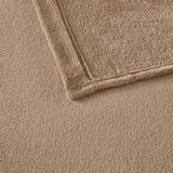 Micro Plush Solid Sheet Set, Taupe