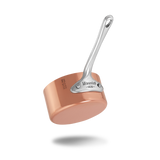 Mauviel M'MINIS Copper Sauce Pan With Pouring Spout, Stainless Steel Handles, 2-In