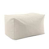 Outdoor Pouf Bench- Driftwood Natural