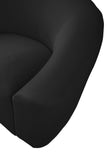 Riley Contemporary Loveseat in Soft Velvet - Modern Design for Stylish Living Rooms & Comfort