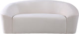 Riley Contemporary Loveseat in Soft Velvet - Modern Design for Stylish Living Rooms & Comfort