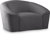 Riley Velvet Contemporary Chair - Elegant Design for Modern Living Spaces with Cloud-Like Comfort