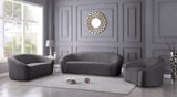 Riley Velvet Contemporary Chair - Elegant Design for Modern Living Spaces with Cloud-Like Comfort