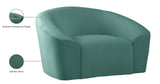 Riley Velvet Contemporary Chair - Elegant Design for Modern Living Spaces with Cloud-Like Comfort