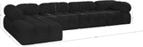 Ames Boucle Fabric Sectional - Modern Modular Design for Stylish Living Spaces and Endless Configurations