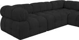 Ames Boucle Fabric Sectional - Modern, Stylish Modular Sofa to Elevate Your Living Space Elegance