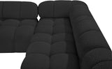 Ames Boucle Fabric Sectional - Modern, Stylish Modular Sofa to Elevate Your Living Space Elegance
