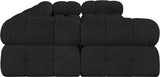 Ames Modern Boucle Fabric Sectional - Elevate Your Living Space with Stylish Modular Design Options