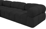 Ames Boucle Fabric Modular Sectional - Elevate Your Living Space with Stylish Modern Sophistication