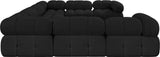 Ames Boucle Fabric Modular Sectional - Elevate Your Living Space with Stylish Modern Sophistication