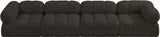 Ames Boucle Fabric Modular Sofa - Elevate Your Living Room with Modern Sophistication and Style