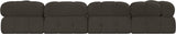 Ames Boucle Fabric Sectional - Modern Modular Design for Stylish Living Spaces and Endless Configurations