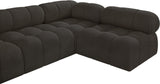 Ames Boucle Fabric Sectional - Modern Modular Design for Stylish Living Spaces and Endless Configurations