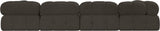Ames Boucle Fabric Sectional - Modern Modular Design for Stylish Living Spaces and Endless Configurations