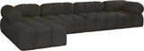 Ames Boucle Fabric Sectional - Modern Modular Design for Stylish Living Spaces and Endless Configurations