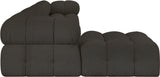 Ames Boucle Fabric Sectional - Modern Modular Design for Stylish Living Spaces and Endless Configurations