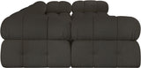 Ames Modern Boucle Fabric Sectional - Elevate Your Living Space with Stylish Modular Design Options