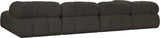 Ames Boucle Fabric Sectional - Modern Modular Design for Stylish Living Spaces and Endless Configurations