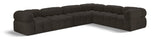 Ames Modular Sectional Sofa - Elevate Your Living Space with Elegant Boucle Fabric Design and Style