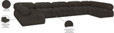 Ames Boucle Fabric Sectional - Modern Modular Design for Stylish Living Spaces & Endless Configurations