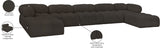 Ames Boucle Fabric Sectional - Modern Modular Design for Stylish Living Spaces and Endless Configurations