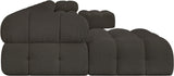 Ames Boucle Fabric Sectional - Modern Modular Design for Stylish Living Spaces and Endless Configurations