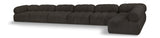 Ames Boucle Fabric Sectional - Modern Modular Design for Stylish Living Spaces and Endless Configurations