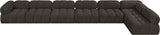 Ames Boucle Fabric Sectional - Modern Modular Design for Stylish Living Spaces and Endless Configurations