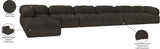 Ames Boucle Fabric Sectional - Modern Modular Design for Stylish Living Spaces and Endless Comfort