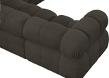 Ames Boucle Fabric Modular Sectional - Elevate Your Living Space with Stylish Modern Sophistication
