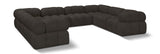 Ames Boucle Fabric Modular Sectional - Elevate Your Living Space with Stylish Modern Sophistication