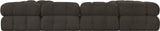 Ames Boucle Fabric Modular Sectional - Elevate Your Living Space with Stylish Modern Sophistication