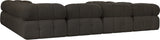 Ames Boucle Fabric Modular Sectional - Elevate Your Living Space with Stylish Modern Sophistication