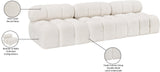 Ames Boucle Fabric Modular Sofa – Elevate Your Living Space with Modern Elegance and Comfort