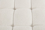 Ames Boucle Fabric Modular Sofa - Elevate Your Living Room with Modern Sophistication and Style