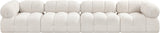 Ames Boucle Fabric Modular Sofa - Elevate Your Living Room with Modern Sophistication and Style