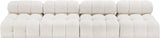 Ames Boucle Fabric Modular Sofa – Modern Sophistication for Your Living Space, Stylish and Versatile